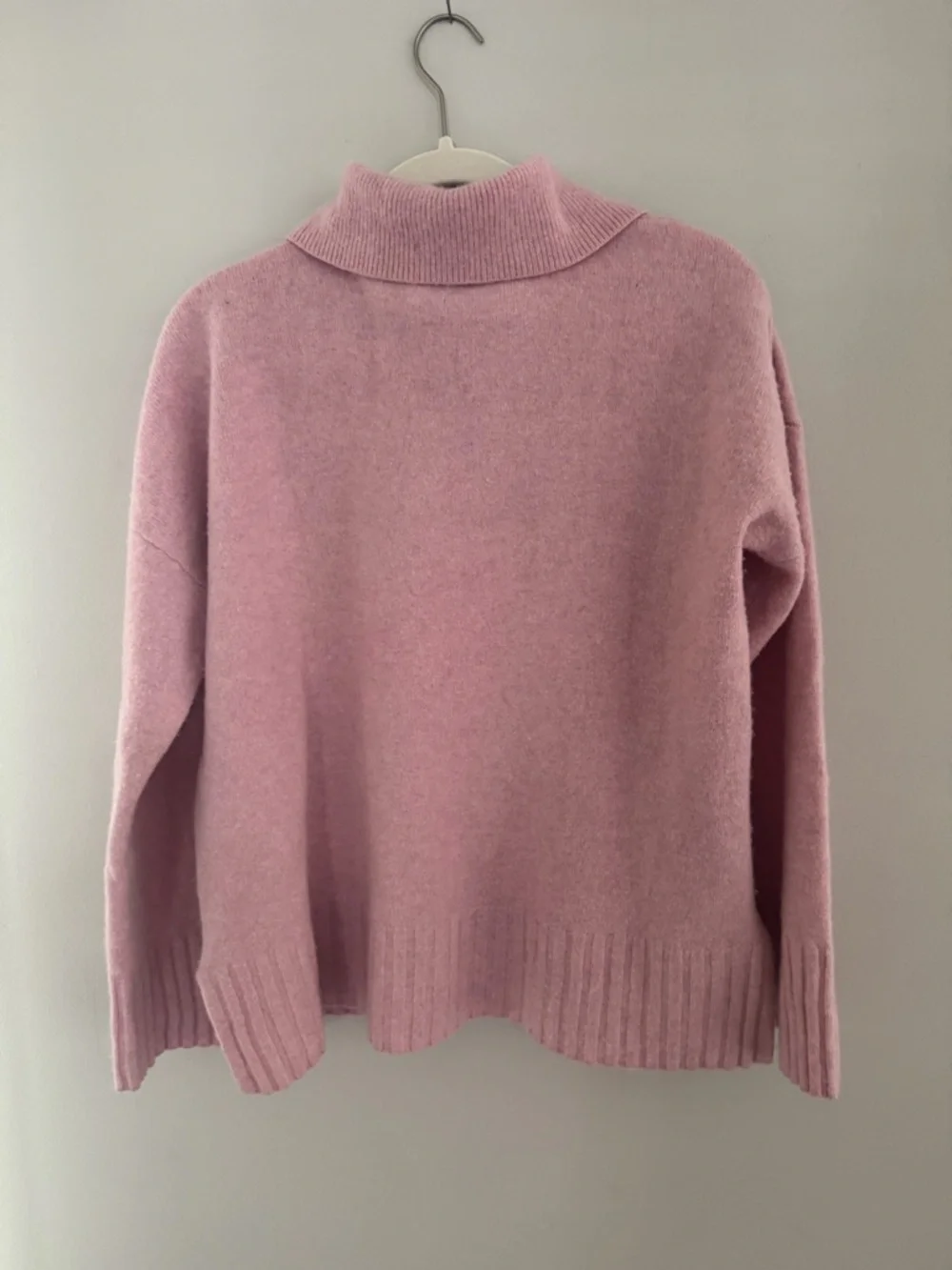 Reformation Light Pink V-Neck Sweater